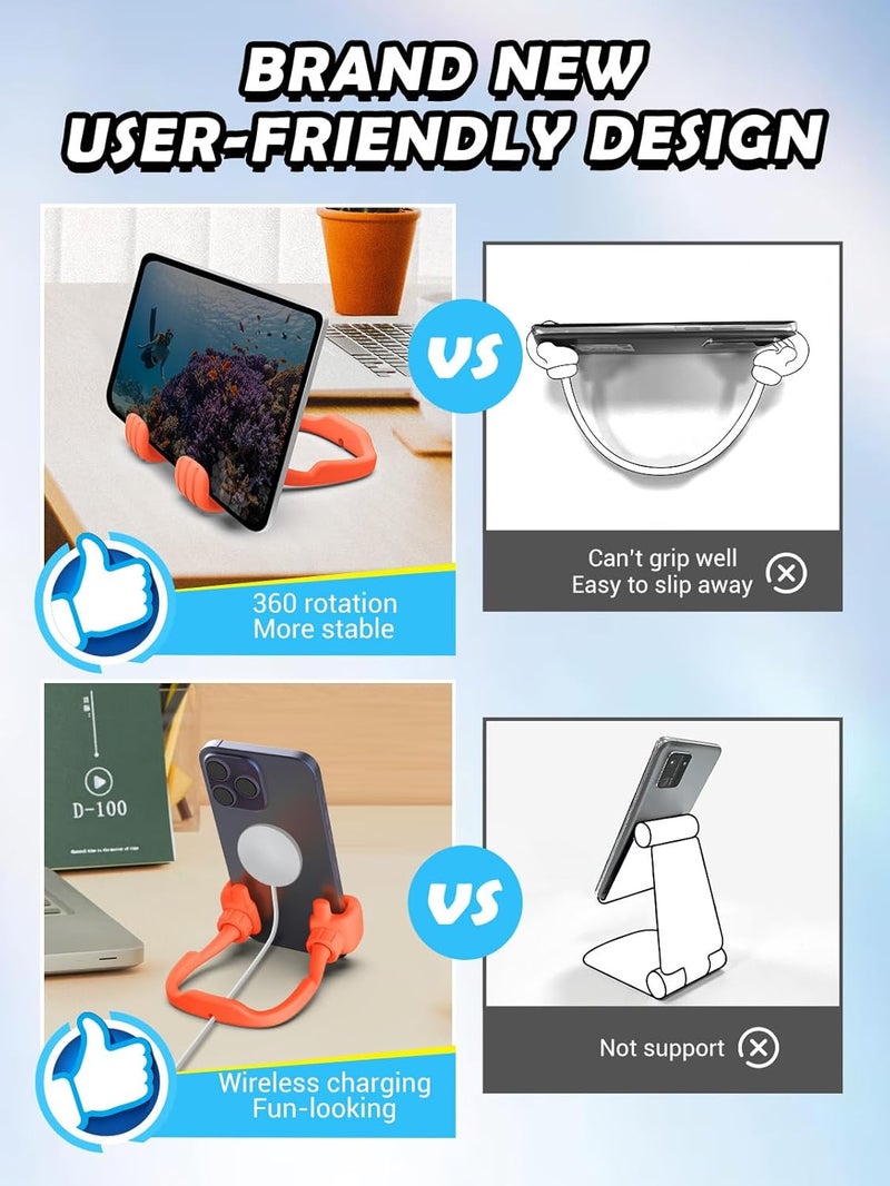 CALDEVER Valentines Gifts for Teens Boys Girls Cell Phone Stand: Upgrade Adjustable 1 Pack Thumbs Up Lazy Phone Holder for Desk Fun Birthday Gifts for Grandma Adults Husband from Wife - Image 5